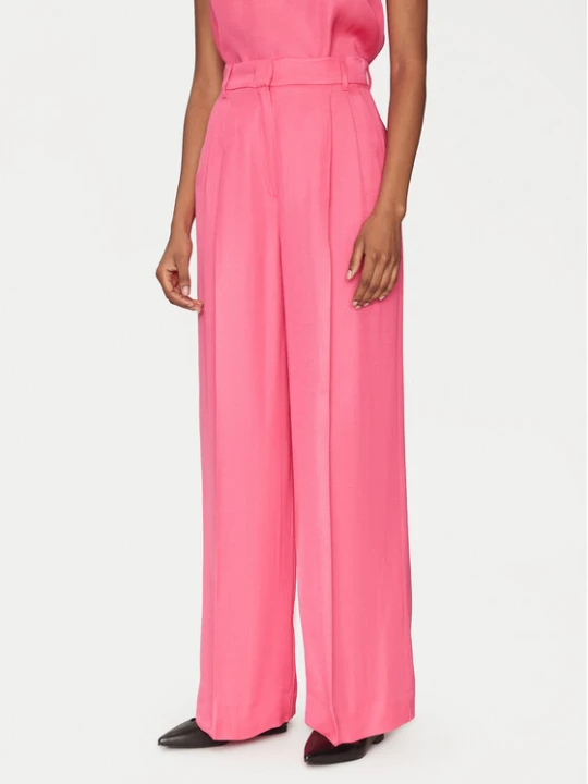 Zdjęcie produktu Marella Spodnie palazzo Pianosa 2515131041 Różowy Wide Leg
