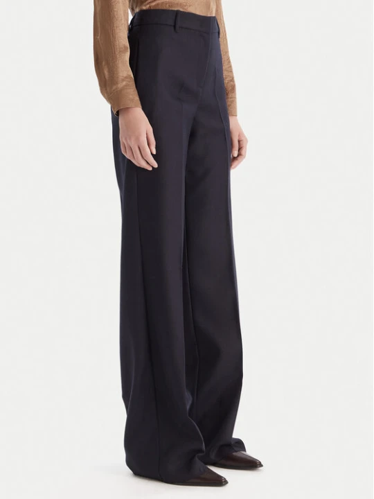 Zdjęcie produktu Marella Spodnie palazzo Renoir 2523136082 Granatowy Wide Leg