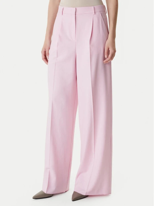 Zdjęcie produktu Marella Spodnie palazzo Slogan2 2615131311 Różowy Wide Leg