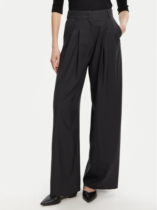 Zdjęcie produktu Marella Spodnie palazzo Ulzio 2523136095 Szary Wide Leg