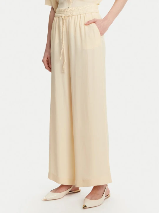 Zdjęcie produktu Marella Spodnie palazzo Vivaio 2513131054 Żółty Wide Leg