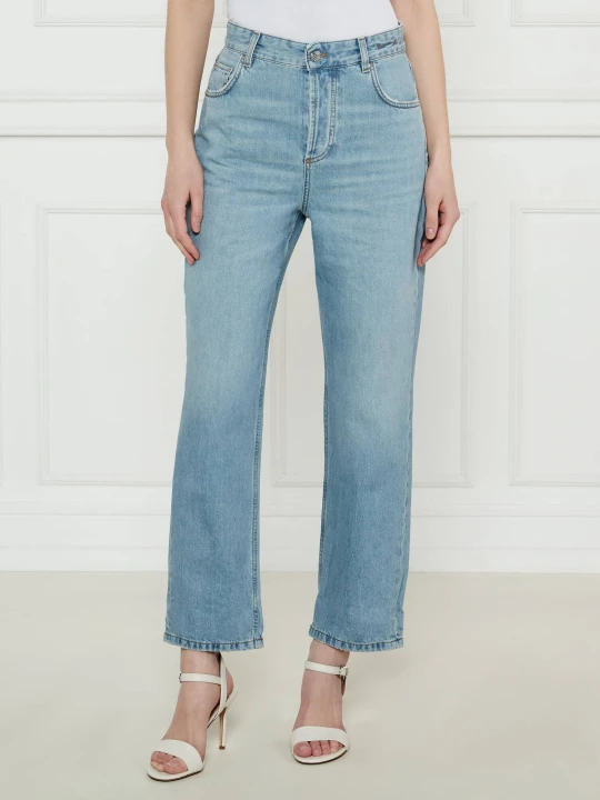 Zdjęcie produktu Marella SPORT Jeansy TOMBOY | Straight fit | high waist niebieski