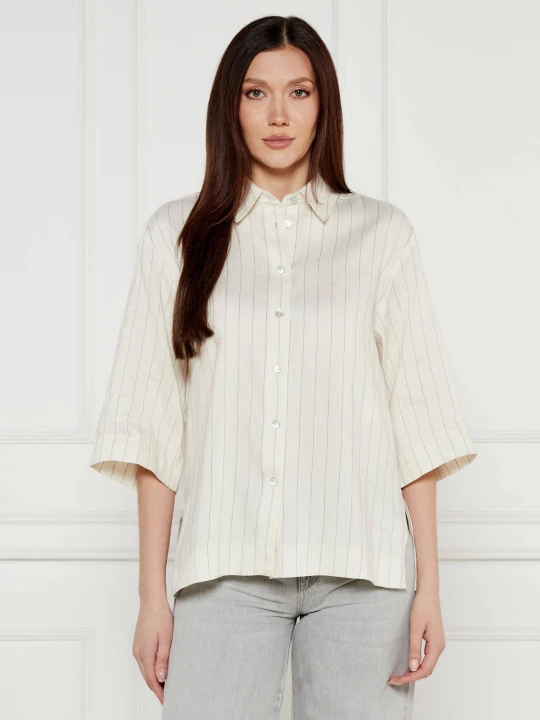 Zdjęcie produktu Marella SPORT Koszula Manna | Relaxed fit | z dodatkiem lnu ecru