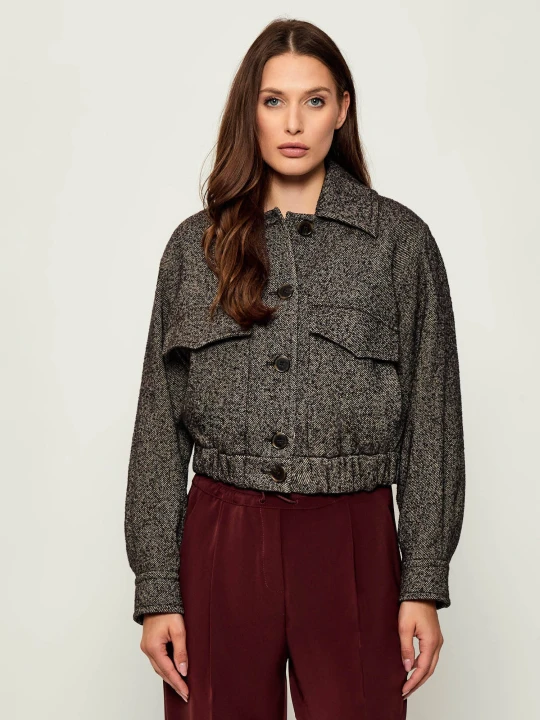 Zdjęcie produktu Marella SPORT Kurtka NILLA | Relaxed fit | z dodatkiem wełny brązowy