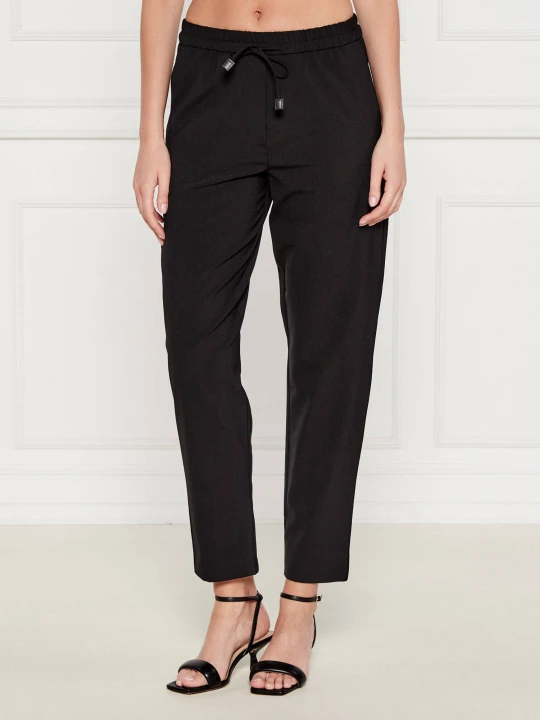 Zdjęcie produktu Marella SPORT Spodnie BRUNO | Tapered fit | z dodatkiem wełny czarny