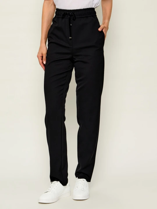 Zdjęcie produktu Marella SPORT Spodnie Mlsbeato | Slim Fit | z dodatkiem wełny czarny
