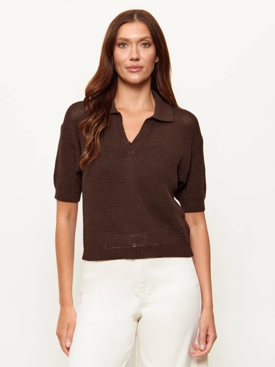 Zdjęcie produktu Marella SPORT Sweter MLSLEMBI | Regular Fit brązowy