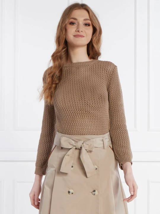 Zdjęcie produktu Marella SPORT Sweter VITE | Slim Fit brązowy