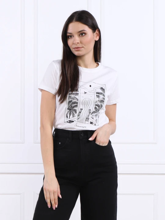Zdjęcie produktu Marella SPORT T-shirt | Regular Fit biały