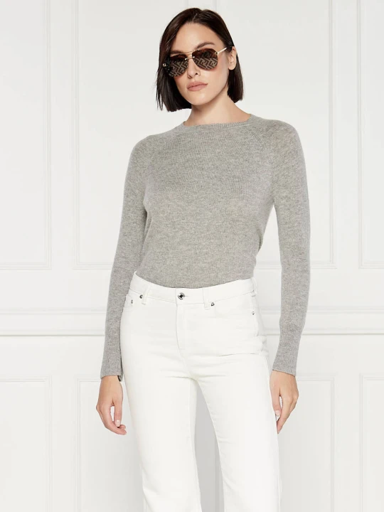 Zdjęcie produktu Marella SPORT Wełniany sweter | Regular Fit szary