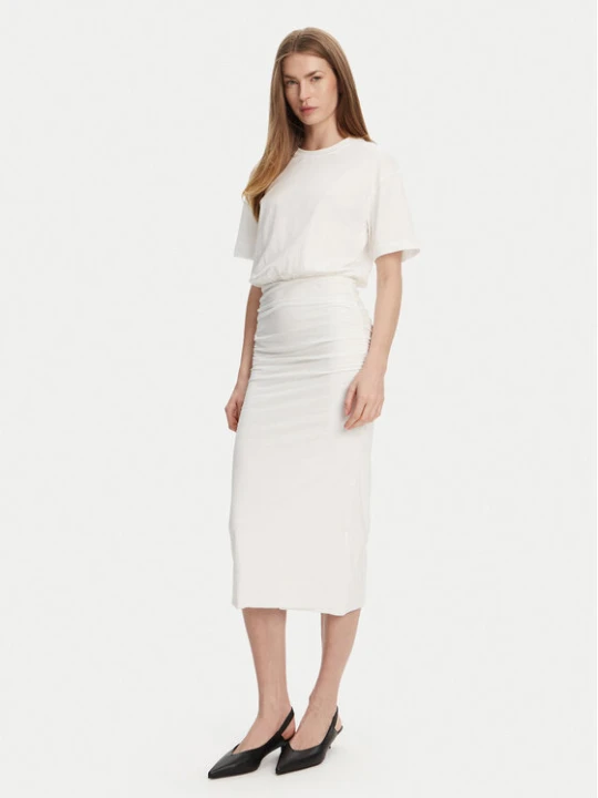 Zdjęcie produktu Marella Sukienka codzienna Ileana 2513621014 Biały Slim Fit