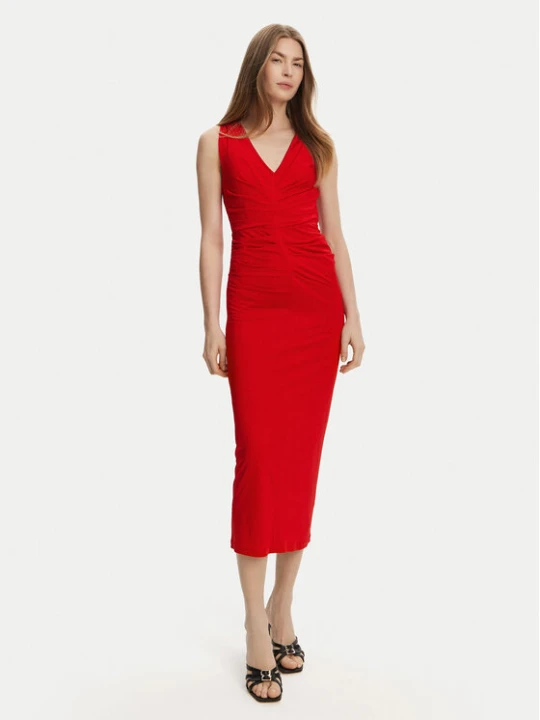 Zdjęcie produktu Marella Sukienka koktajlowa Harald 2513621022 Czerwony Slim Fit