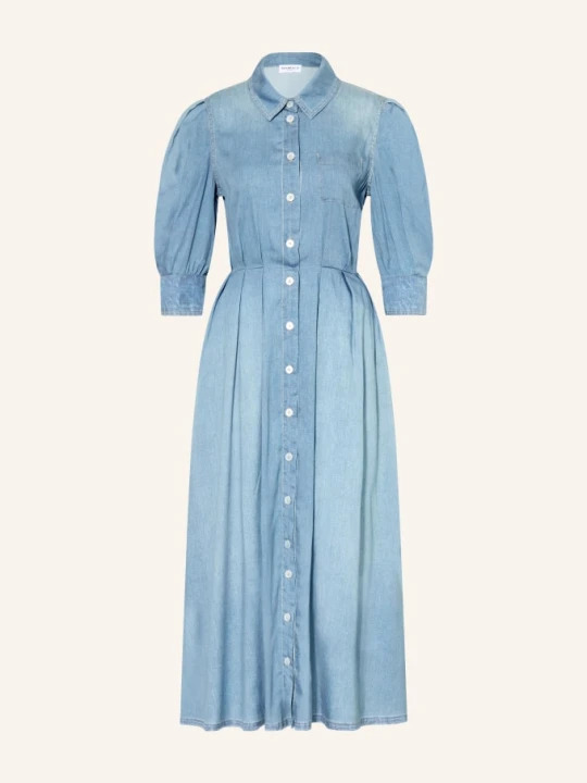 Zdjęcie produktu Marella Sukienka Koszulowa Mlscerchia W Stylu Jeansowym Z Rękawami 3/4 blau NIEBIESKI