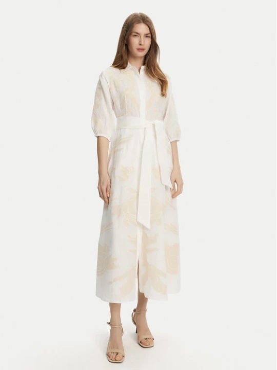 Zdjęcie produktu Marella Sukienka koszulowa Nota 2513221252 Biały Regular Fit