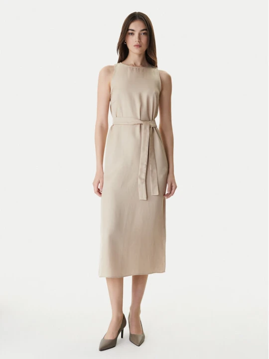 Zdjęcie produktu Marella Sukienka letnia Acerbi 2615221091 Beżowy Regular Fit