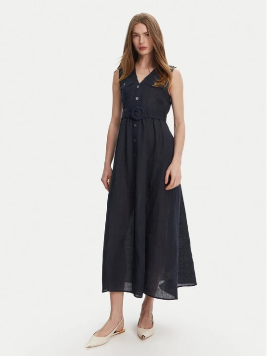 Zdjęcie produktu Marella Sukienka letnia Picchio 2513221064 Granatowy Regular Fit