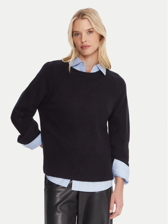 Zdjęcie produktu Marella Sweter Alaska 2525366102 Granatowy Regular Fit