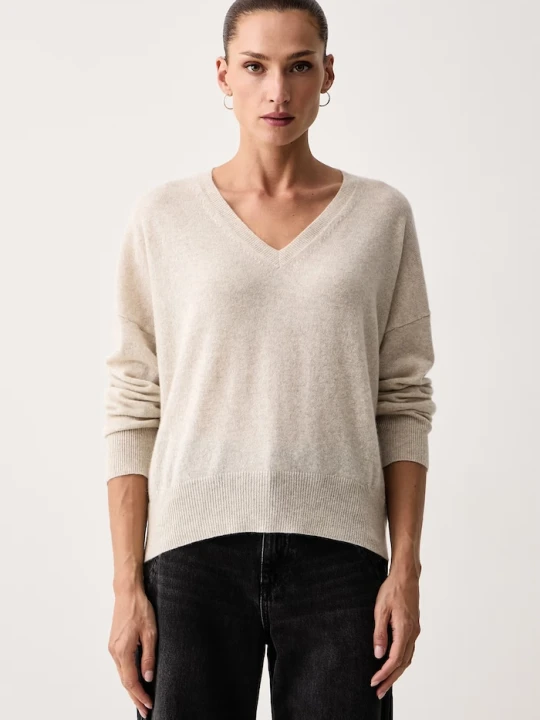 Zdjęcie produktu Marella sweter damski kaszmirowy MLLBALTA beżowy
