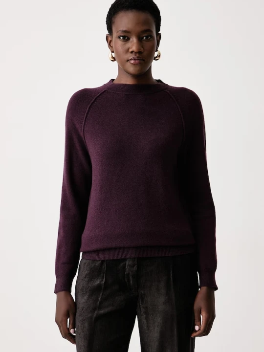 Zdjęcie produktu Marella sweter damski wełniany Emme by fioletowy