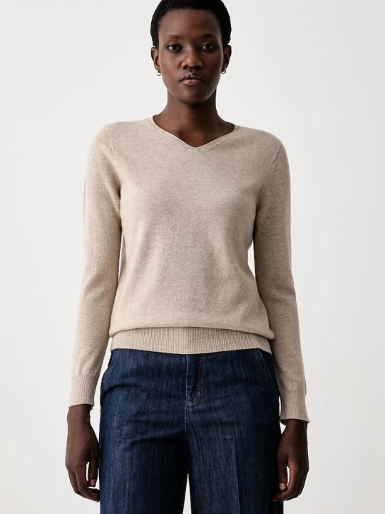 Zdjęcie produktu Marella sweter damski wełniany Emme by beżowy