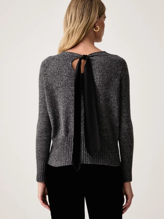 Zdjęcie produktu Marella sweter damski z dodatkiem wełny MLSOCA szary