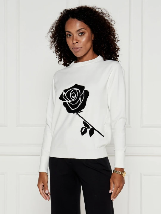 Zdjęcie produktu Marella Sweter Luglio | Regular Fit biały