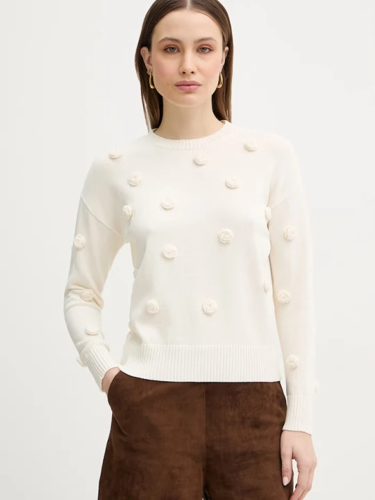 Zdjęcie produktu Marella sweter MLMEUFORICO beżowy