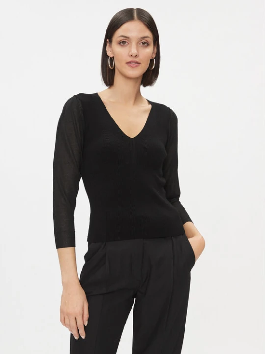 Zdjęcie produktu Marella Sweter Moneta 2333660239200 Czarny Regular Fit