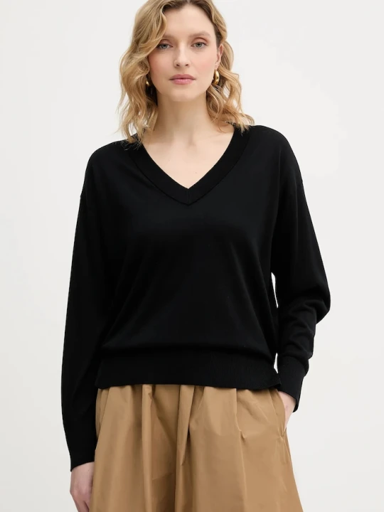 Zdjęcie produktu Marella sweter POLO czarny