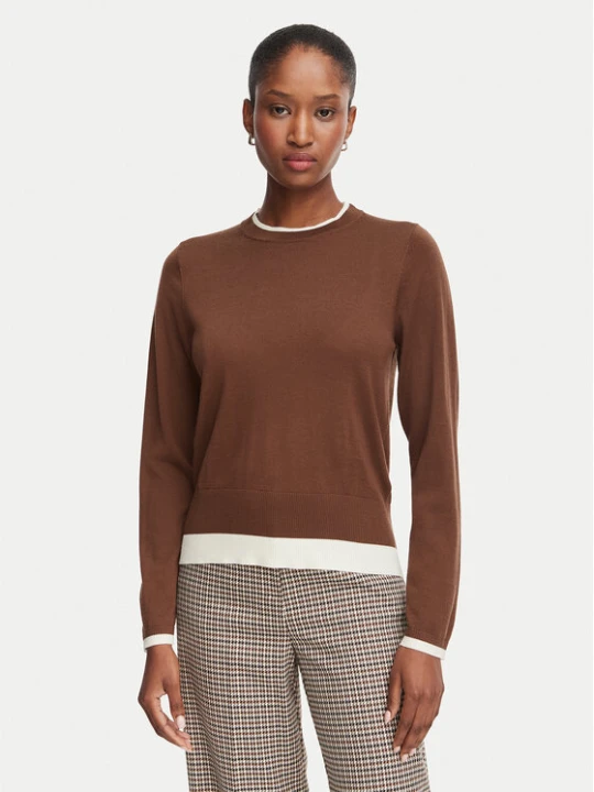 Zdjęcie produktu Marella Sweter Prugna 2625366181 Brązowy Regular Fit