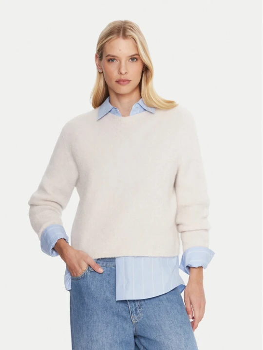 Zdjęcie produktu Marella Sweter Tania 2523366352 Écru Regular Fit Kremowy