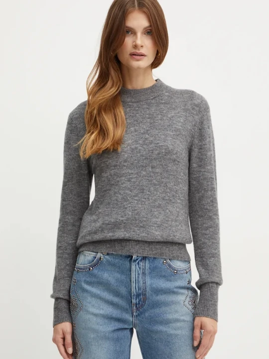 Zdjęcie produktu Marella sweter wełniany szary