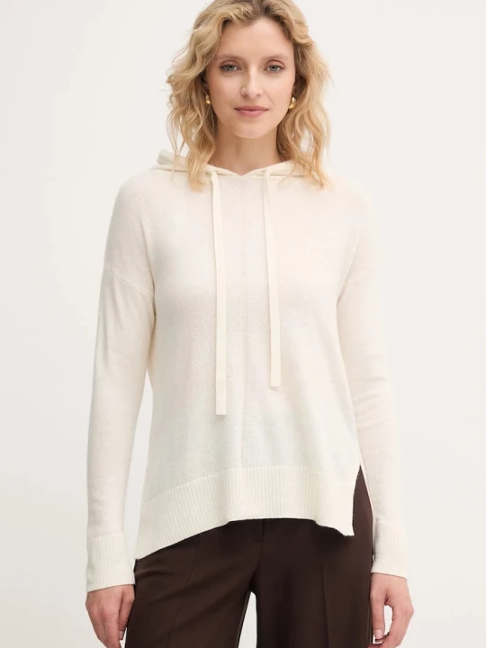 Zdjęcie produktu Marella sweter z domieszką wełny Emme by Marella beżowy