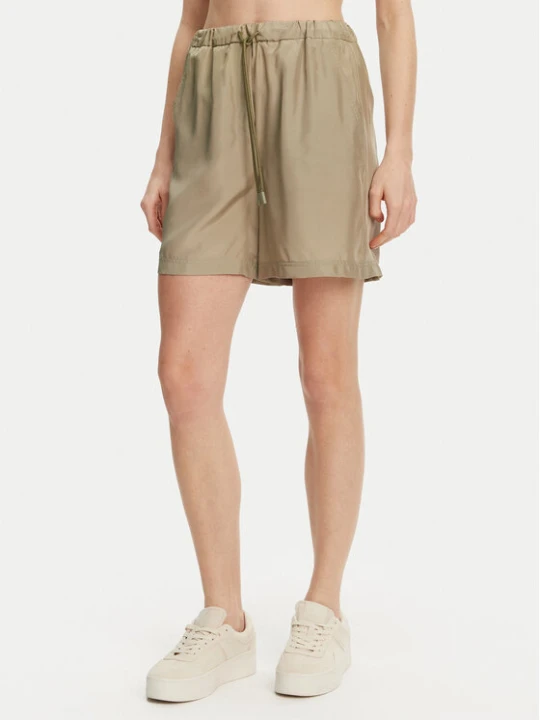 Zdjęcie produktu Marella Szorty materiałowe Borbona 2513141025 Zielony Relaxed Fit