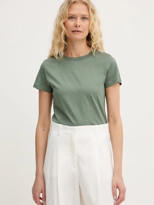 Zdjęcie produktu Marella t-shirt bawełniany MLMEURO zielony