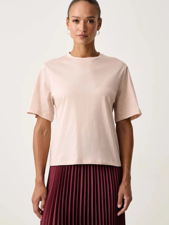 Zdjęcie produktu Marella T-shirt damski bawełniany MLSGIURATO różowy