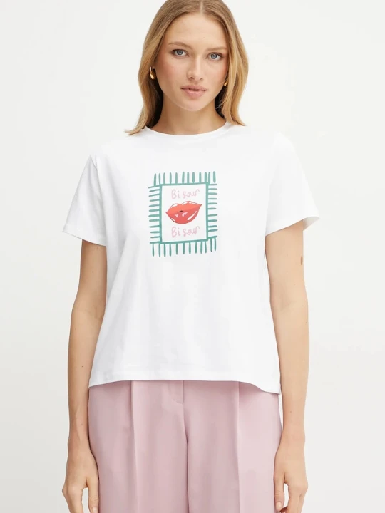 Zdjęcie produktu Marella t-shirt Emme by Marella biały
