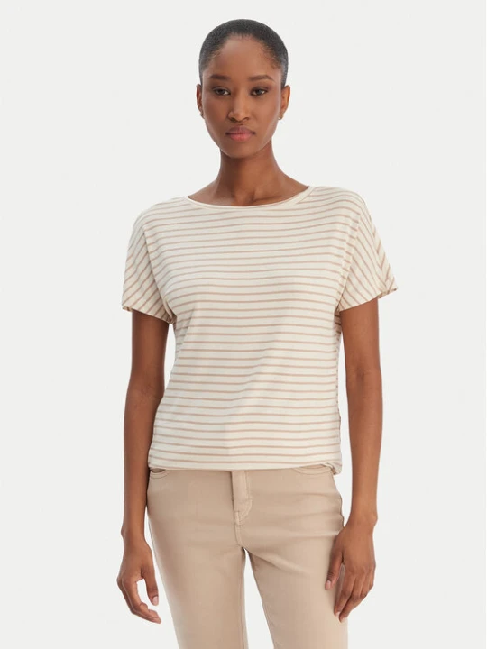 Zdjęcie produktu Marella T-Shirt Emme by Marella Fervida 2615971021 Beżowy Regular Fit