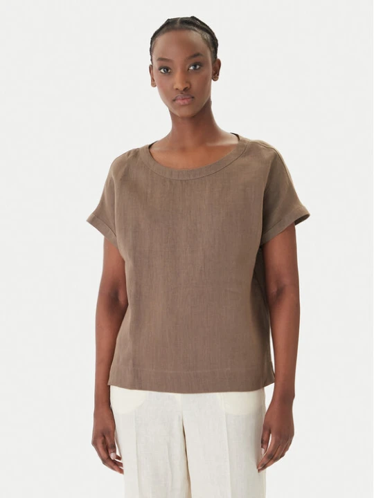 Zdjęcie produktu Marella T-Shirt Geyser 2615111132 Beżowy Regular Fit