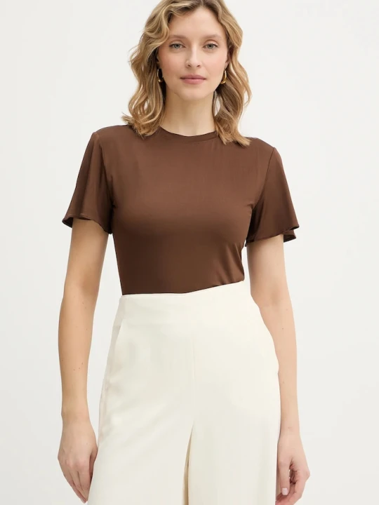 Zdjęcie produktu Marella t-shirt ZINNIA brązowy