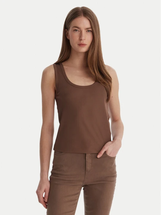 Zdjęcie produktu Marella Top Orata 2613941015 Brązowy Slim Fit