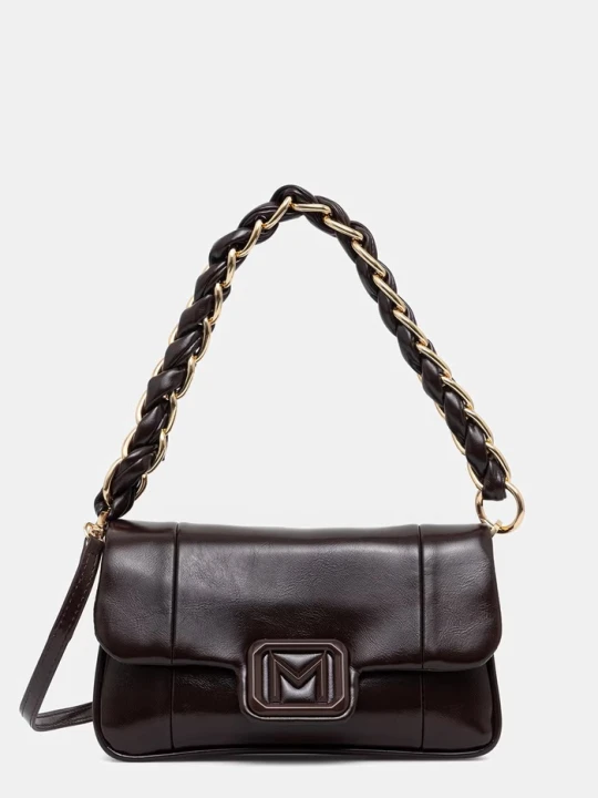 Zdjęcie produktu Marella torebka crossbody damska z imitacji skóry MLAERA brązowy