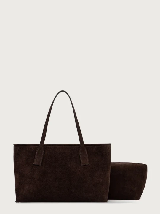 Zdjęcie produktu Marella torebka shopper damska zamszowa MLAECRU brązowy