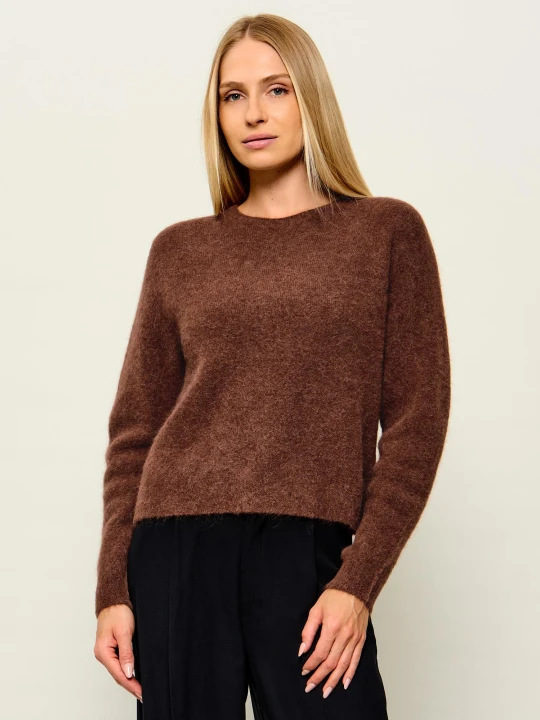 Zdjęcie produktu Marella Wełniany sweter Mllgiunco | Regular Fit brązowy