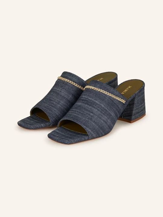 Zdjęcie produktu Maria Luca Klapki Typu Mules Messalina blau NIEBIESKI