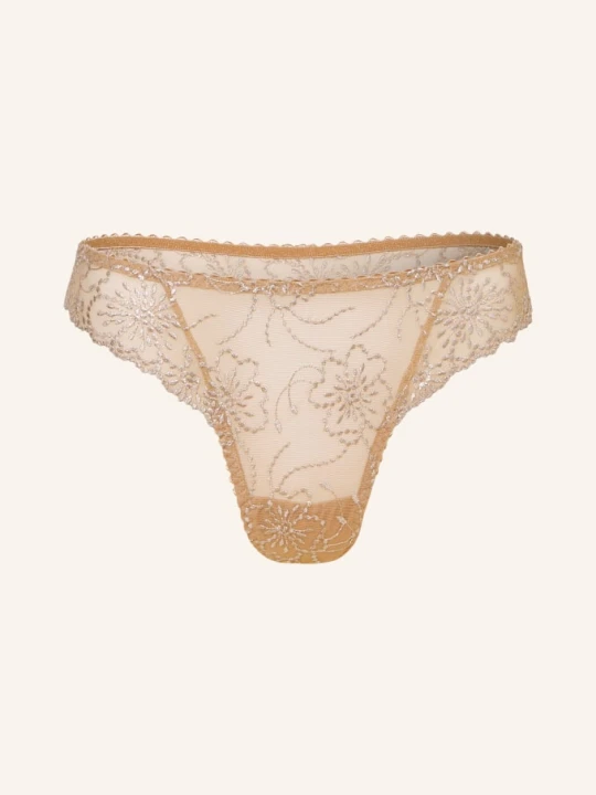 Zdjęcie produktu Marie Jo Stringi Jane Z Ozdobnymi Perełkami beige