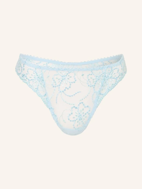 Zdjęcie produktu Marie Jo Stringi Jane Z Ozdobnymi Perełkami blau TURKUSOWY