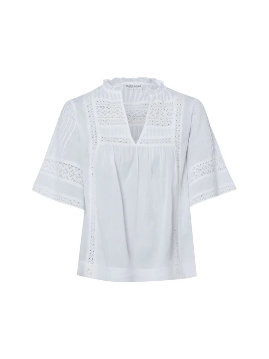 Zdjęcie produktu Marie Lund Bluzka Kobiety Bawełna (100%) biały
