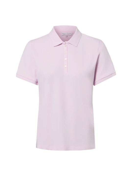 Zdjęcie produktu Marie Lund koszulka polo Kobiety Bawełna lila