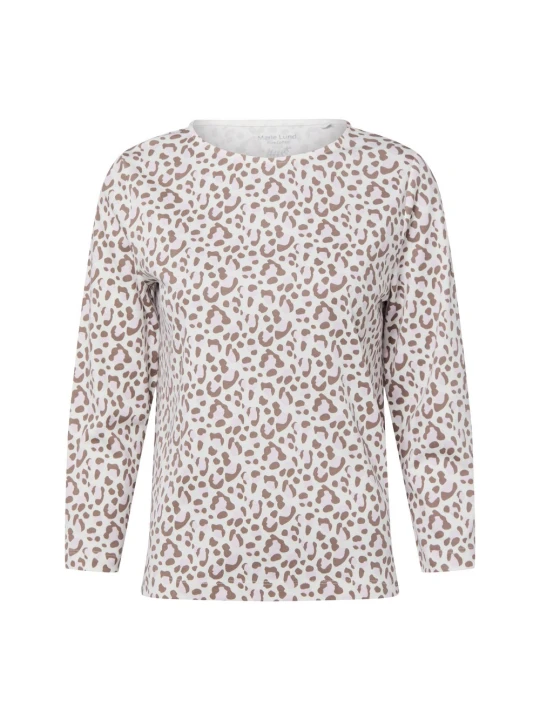 Zdjęcie produktu Marie Lund Koszula Kobiety Bawełna biały | brązowy | różowy